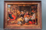 <center>Hôtel d’Assézat avec Fondation Bemberg.</center>PIETER BRUEGHEL LE JEUNE
(1564-1636)
Scène d’auberge
Fin du 16e siècle-début du 17e siècle Huile sur bois