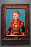 <center>Hôtel d’Assézat avec Fondation Bemberg.</center>LUCAS CRANACH L’ANCIEN
Portrait de Sybille de Clèves
Vers 1535