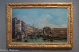 <center>Hôtel d’Assézat avec Fondation Bemberg.</center>FRANCESCO GUARDI
(1712-1792)
Le pont du Rialto
Après 1754
Huile sur toile