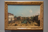 <center>Hôtel d’Assézat avec Fondation Bemberg.</center>GIOVANNI-ANTONIO CANAL dit CANALETTO (1697-1758) Vue de Mestre avec Canale delle barche
Vers 1755-176.