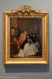 <center>Hôtel d’Assézat avec Fondation Bemberg.</center>PIETRO FALCA dit PIETRO LONGHI
(1702-1785)
Le Charlatan
Vers 1757. Huile sur toile