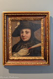 <center>Hôtel d’Assézat avec Fondation Bemberg.</center>ALESSANDRO LONGHI
(1733-1813)
Femme à la bauta
Deuxième moitié du 18e siècle Huile sur toile.