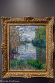 <center>Hôtel d’Assézat avec Fondation Bemberg.</center>GUSTAVE CAILLEBOTTE
(1848-1894)
Le petit bras de la Seine en automne Vers 1890
Huile sur toile