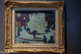 <center>Hôtel d’Assézat avec Fondation Bemberg.</center>ÉDOUARD VUILLARD
(1868-1940)
Le Centre de la place Clichy, le soir
Vers 1895
Huile sur carton