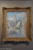 <center>Hôtel d’Assézat avec Fondation Bemberg.</center>PAUL SIGNAC (1863-1935)
Le clocher de Saint-Tropez
1896
Huile sur toile