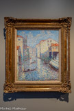 <center>Hôtel d’Assézat avec Fondation Bemberg.</center>HENRI-EDMOND CROSS
(1856-1910)
Un canal à Venise
1903-1905
Huile sur toile