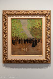 <center>Hôtel d’Assézat avec Fondation Bemberg.</center>PIERRE BONNARD
(1867-1947)
Scène de rue
Vers 1894
Huile sur bois