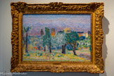<center>Hôtel d’Assézat avec Fondation Bemberg.</center>PIERRE BONNARD
(1867-1947)
Paysage du Cannet
Vers 1922
Huile sur toile