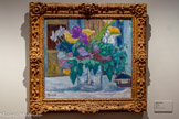 <center>Hôtel d’Assézat avec Fondation Bemberg.</center>PIERRE BONNARD
(1867-1947)
Iris et lilas
1920
Huile sur toile