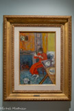<center>Hôtel d’Assézat avec Fondation Bemberg.</center>PIERRE BONNARD
(1867-1947)
Femme au peignoir rouge.
1916.
Huile sur toile