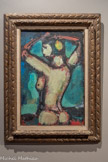 <center>Hôtel d’Assézat avec Fondation Bemberg.</center>GEORGES ROUAULT
(1871-1958)
Nu aux bras levés (étude)
1929-1930
Huile sur toile