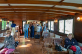<center>Croisière sur le Canal du Midi sur une gabarre</center>Intérieur de la gabarre.