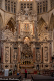 <center>Cathédrale Saint-Étienne </center>Le retable, de style baroque, en pierre a été construit par l'architecte Pierre Mercier et le sculpteur Gervais Drouet entre 1667 et 1670.