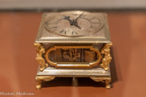 <center>Musée des arts précieux Paul-Dupuy</center>Johann Messner. Horloge de table carrée, Varsovie, milieu du XVIIe.