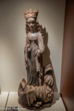 <center>Musée des arts précieux Paul-Dupuy</center>Sainte Marguerite
France, XVe siècle Bois polychrome