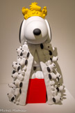 <center>Musée des Abattoirs</center>King Snoopy. 2023. Jean-Charles de Castelbajac pour Leblon-Delienne. Coutesy Leblon-Delienne, Paris