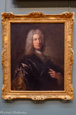 <center>Musée des Augustins</center>François de Troy
(Toulouse, 1645 - Paris, 1730).
Portrait de Monsieur Le Prestre. 
1722
Huile sur toile
 Achats, 1955. <br>
François de Troy appartient à une fameuse famille d’artistes toulousains. Envoyé à Paris à l’âge de 17 ans, il est reçu en 1674 comme peintre d'histoire à l’Académie royale de peinture et de sculpture, mais s’impose surtout pour ses talents de portraitiste.
Il travaille ainsi auprès de la bourgeoisie et de la noblesse de cour, qui apprécient notamment sa capacité à offrir de ses modèles une image réaliste quoique subtilement idéalisée. Il brosse ici pour le couple Le Prestre - un conseiller au parlement et sa femme - un double portrait finement senti.