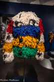 <center>Musée des Abattoirs</center>Veste accumulation de peaux de moutons 2020. Benetton