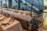 <center>La Halle de La Machine</center>Le Dîner des Petites Mécaniques. Les serveurs sont suspendus dans le ciel, le pain est catapulté dans vos mains, et les plats sont portés par des machines farfelues. Des mécanismes toujours plus fous, comme un por teverre qui ne tient qu'à un fil. Et mieux vaut ne pas être pressé, comptez au moins trois heures de spectacle.