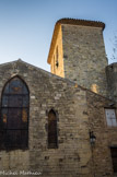 <center>L'église Notre-Dame-de-l'Assomption.</center>L'église Notre-Dame-de-l'Assomption, commandée par Balde de Château renard et consacrée en 1068, est achevée au début du XIIe siècle. Cette église est dédiée à Sainte Marie, Saint Jean-Baptiste, Saint Jean l'Évangéliste, Saint Etienne et Saint Sidoine. On peut y observer un appareillage soigné fait de blocs calcaires assemblés à joints vifs.