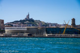 <center>Le J4.</center>La Villa Méditerranée, à gauche, et le MuCEM , à droitz.