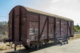 <center>Mémorial des Milles.</center>Wagon du Souvenir.