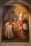 <center>Bas coté droit.</center>Mgr de Mazenod officiant en 1835 pour les victimes du choléra, toile d'Auguste Nancy.