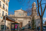 <center>Eglise Notre-Dame du Mont. </center>Le site de Notre-Dame du Mont fut d'abord dénommé Saint Etienne du Plan. Ce fut longtemps le lieu de pèlerinage favori des Marseillais, avant d’être supplanté par Notre-Dame de la Garde. On y vénérait Notre-Dame de la Mer. Ainsi, les marins qui survivaient à une tragédie en mer, à des naufrages, venaient se recueillir en ce lieu. Cette tradition sera par la suite transférée à la Basilique Notre Dame de la Garde.Reconstruite en 1583, l'église fut vendue comme bien national pendant la Révolution, fermée, puis démolie au début du XIX siècle, parce que trop petite pour répondre aux besoins du culte rétabli.