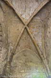 <center></center><center>La Collégiale et la Citadelle. </center> Voûte à croisée d'ogives de la chapelle.