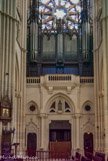 <center>Eglise des Réformés ou de saint-Vincent-de-Paul.</center>Transept droit. Buffet double du grand orgue, réalisé par Gémy et fils et la partie instrumentale par Joseph Merklin et Cie en 1888.