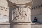 <center>Eglise des Réformés ou de saint-Vincent-de-Paul.</center>Statue de Jeanne d'Arc.  La levée du siège d'Orléans.