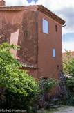 <center>Le village de Roussillon.</center>L'ancien château.