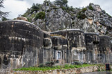 <center>Le fort de Sainte-Agnès.</center>Les casemates.