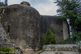 <center>Le fort de Sainte-Agnès.</center>Les casemates.