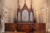 <center> Le transept droit.</center>Orgue de chœur de 1865 par François Mader.