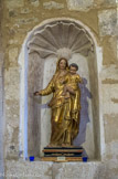 <center></center><center>Église Saint-Maxime de Saint-Maime.</center> Vierge à l'Enfant. Début XIXe siècle.