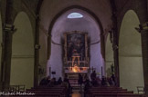 <center>Eglise Saint Pierre</center>Seule la nef est d'origine, les vitraux et les collatéraux datent du 17ème siècle.