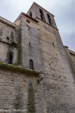 <center></center><center>Malaucène. </center> Église Saint-Michel. Le clocher date du XVe siècle.