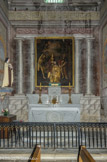 <center></center><center>Malaucène. </center> Saint Roch. Sur le tableau, saint Sébastien et saint Roche, ainsi qu'une sainte martyre.