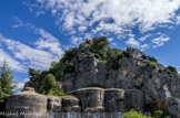 <center>Sainte-Agnès</center>Les casemates du fort.