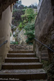 <center>Sainte-Agnès</center>Escalier menant à l'office du tourisme et au petit musée.