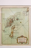 <center>Carte des îsles de Rotonau, St Jean et château d'if.</center>