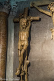 <center>Puget-Théniers</center>Eglise Notre-Dame de l'Assomption. Crucifixion : Dimas, le bon larron.