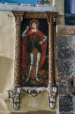 <center>La Croix-sur-Roudoule.</center>Église Saint-Michel romano-gothique. Fragment de retable de Bréa.