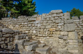 <center>Saint Blaise</center>La porte principale de l'oppidum gaulois (VIe-IIe siècles av J.C.). Mur de l'église principale de la ville paléochrétienne Ve-VIIe.