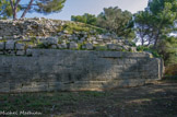 <center>Saint Blaise</center>Bastion polygonal du rempart grec.