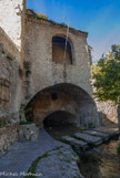 <center>Saint Guilhem le Désert. </center> Le Verdus sous la mairie.