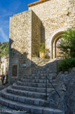 <center>Saint Guilhem le Désert. </center> Eglise St-Laurent, ancienne paroisse de la partie basse du village qui en comptait deux.