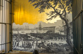 <center>Le musée de la Marine</center>Le Port neuf ou l'arsenal de Toulon, pris dans l'angle du Parc d'Artillerie. Détail du tableau peint par Joseph Vernet à Toulon en 1755.