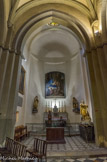 <center>Cathédrale Notre-Dame-de-la-Seds</center>La Chapelle Ste Anne. Au-dessus de l'autel, une peinture sur toile de Pierre Puget, peintre par cet artiste célèbre vers 1650 et représentant l'extase de St Félix de Cantalice. La plaque de marbre rappelle la translation en 1803 du cœur du Pape Pie VI, qui fut conservé ici pendant deux mois.